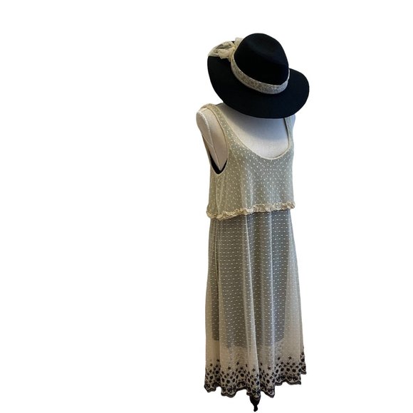 Intimately Free People Embroidered Lace Festival Slip Dress Size Small - Picture 5 of 16